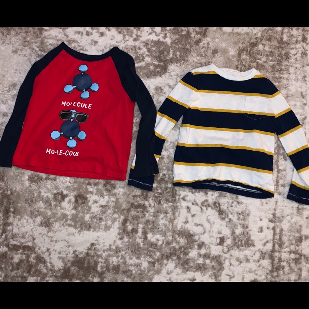 Lot of 2 GAP long sleeve tees - size 5